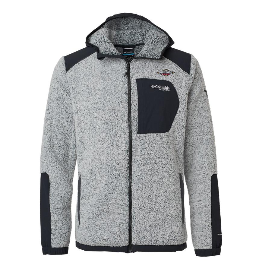 Mens Arctic Crest Sherpa Full-Zip Jacket