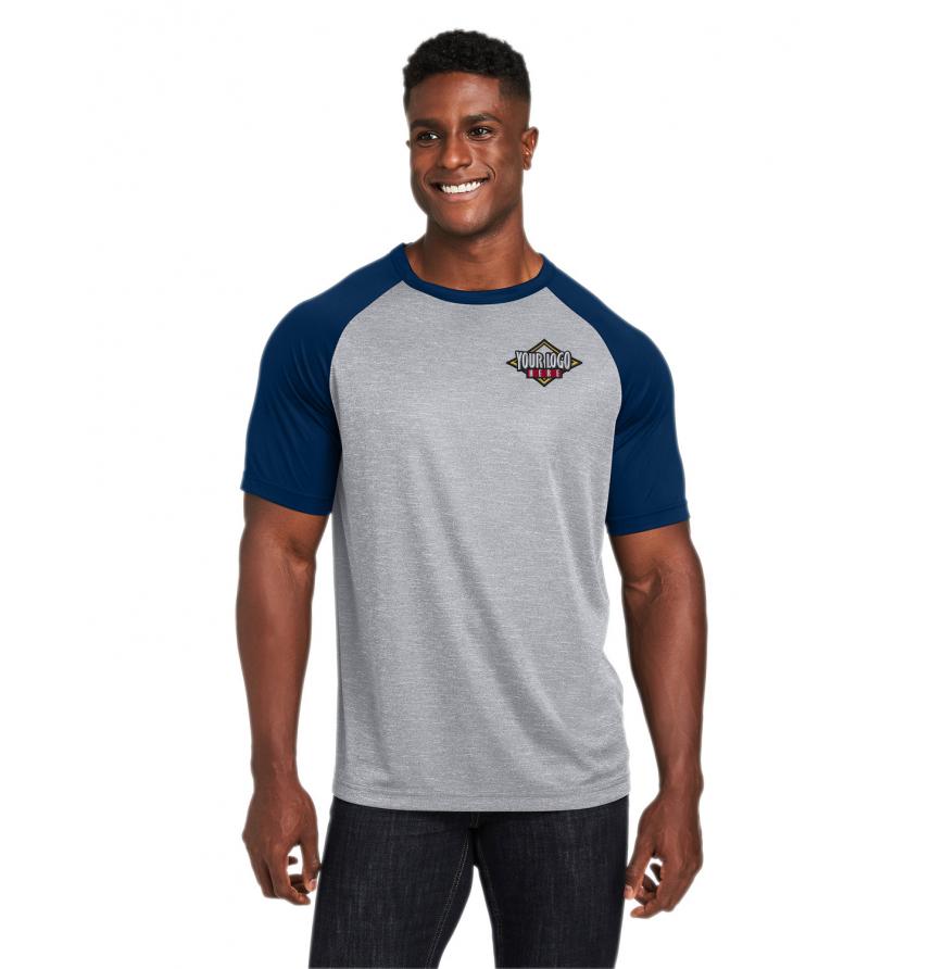 Team 365 TT62 - Unisex Zone Colorblock Raglan T-Shirt