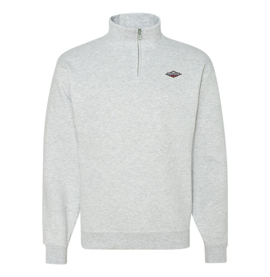 Unisex Nublend Cadet Collar Quarter-Zip Sweatshirt