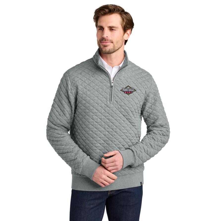 Brooks Brothers Diamond Quilt 14-Zip