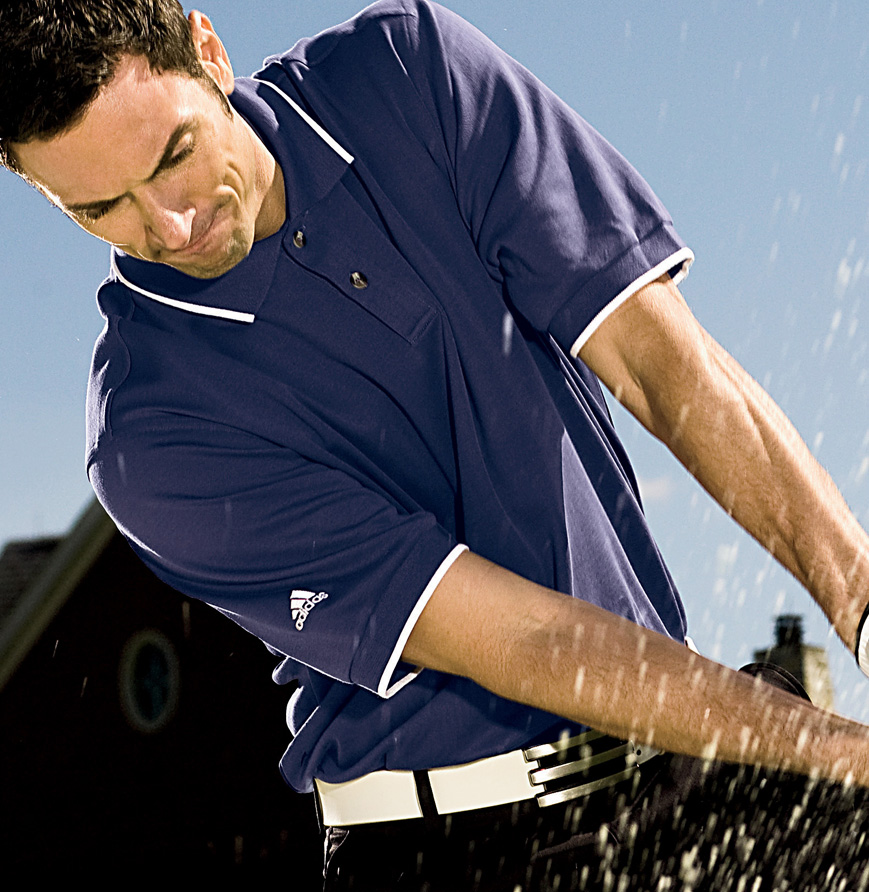 Adidas Men's ClimaLite Interlock Polo