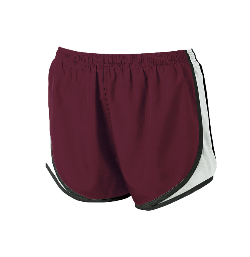 Maroon/White/Black