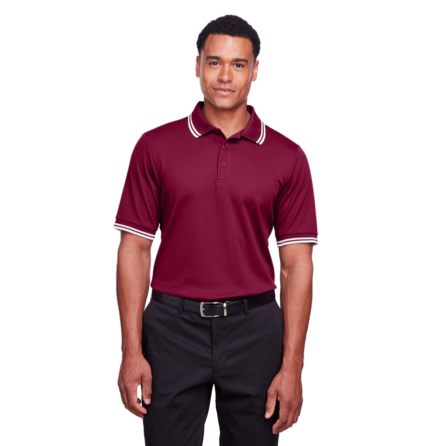 BURGUNDY-WHITE