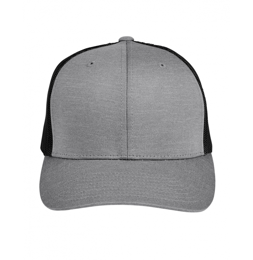 DARK GREY HEATHER-BLACK