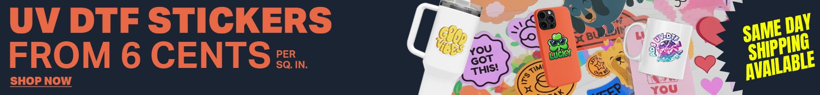 20% OFF CUSTOM DTF TRANSFERS USE CODE DTF20 Sale Banner-3